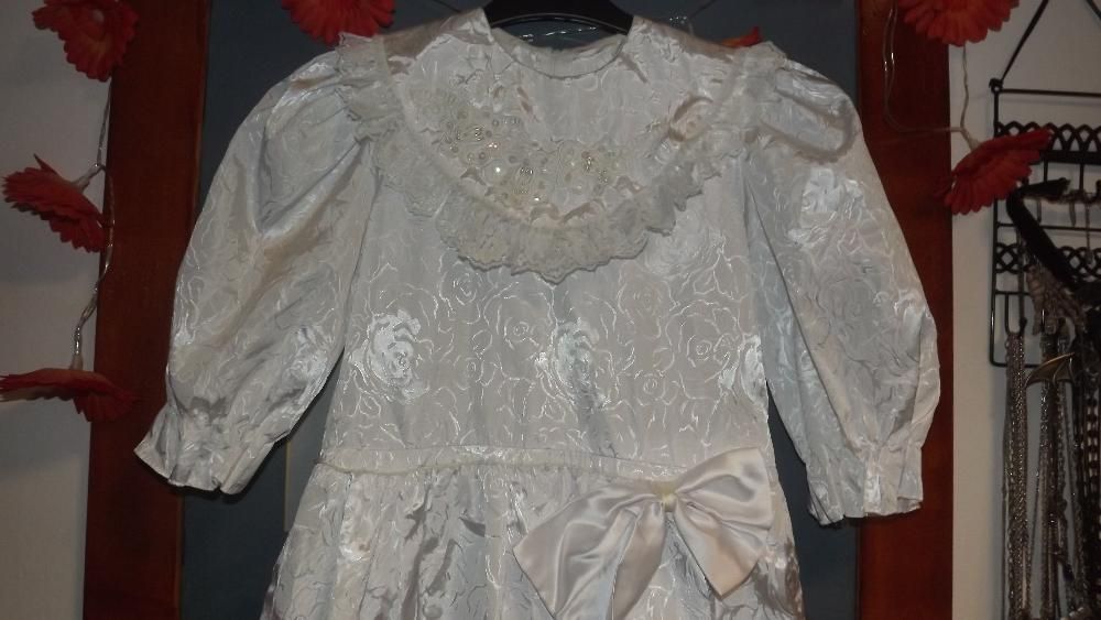 Vestido de cerimónia/baptizado/1ª Comunhão ou menina das alianças
