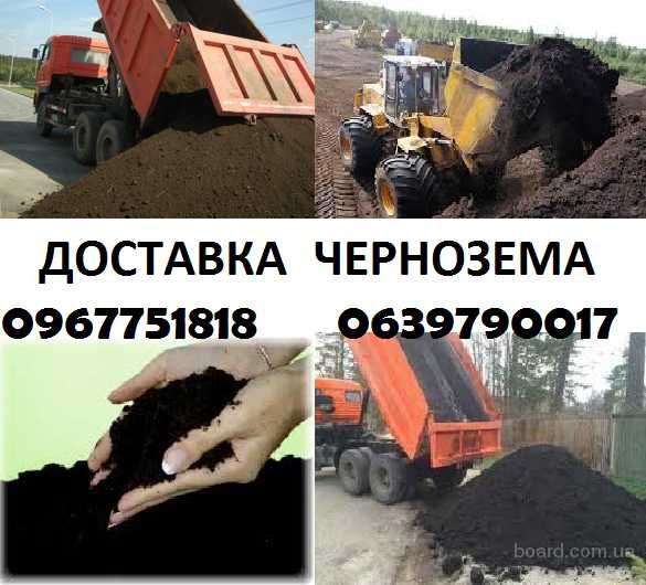 Чернозем- плодородний, Перегной-Сипець- Компост навалом либо в мешках