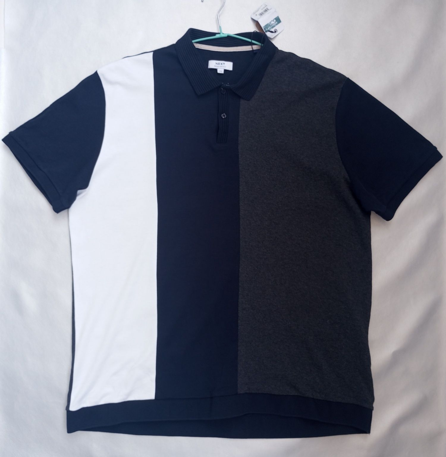 Чоловіча футболка поло Next regular fit xxl. 100% cotton.