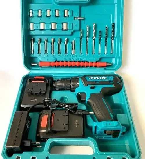 Ударный шуруповерт Makita 24V 5.0AH с набором инструментов