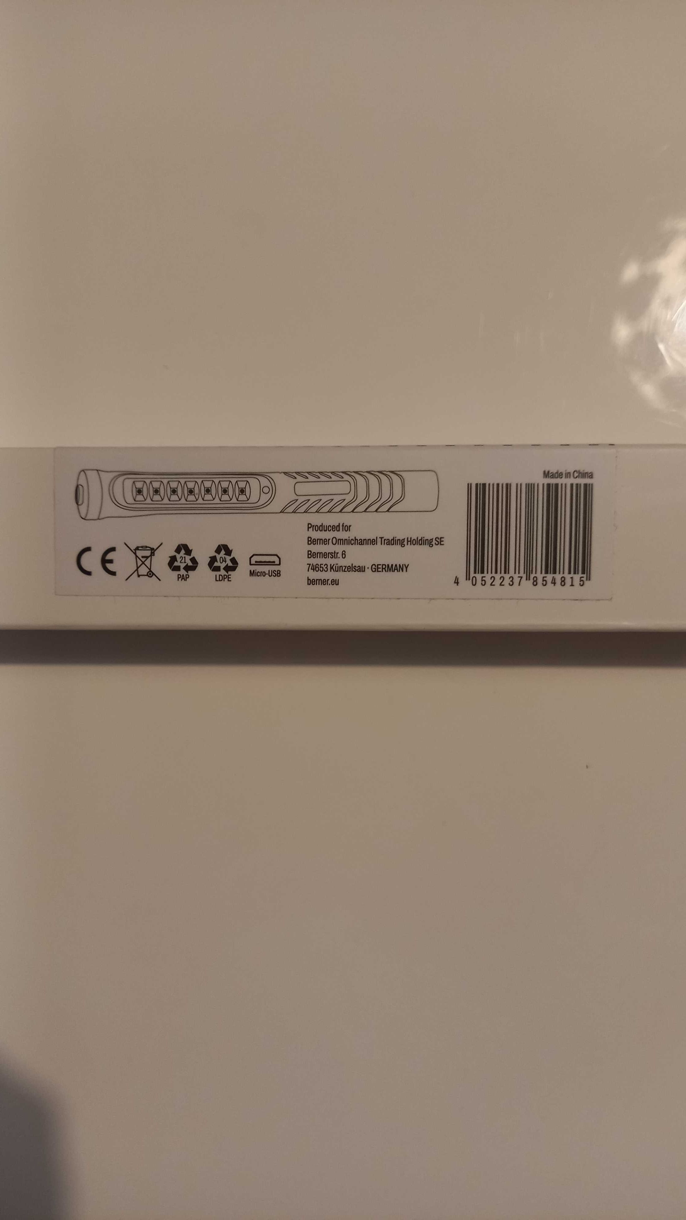 Nowa latarka Berner 200559 Pen Light LED 7+1