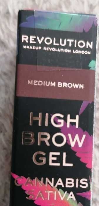 Żel do brwi Revolution Cannabis Sativa medium brown