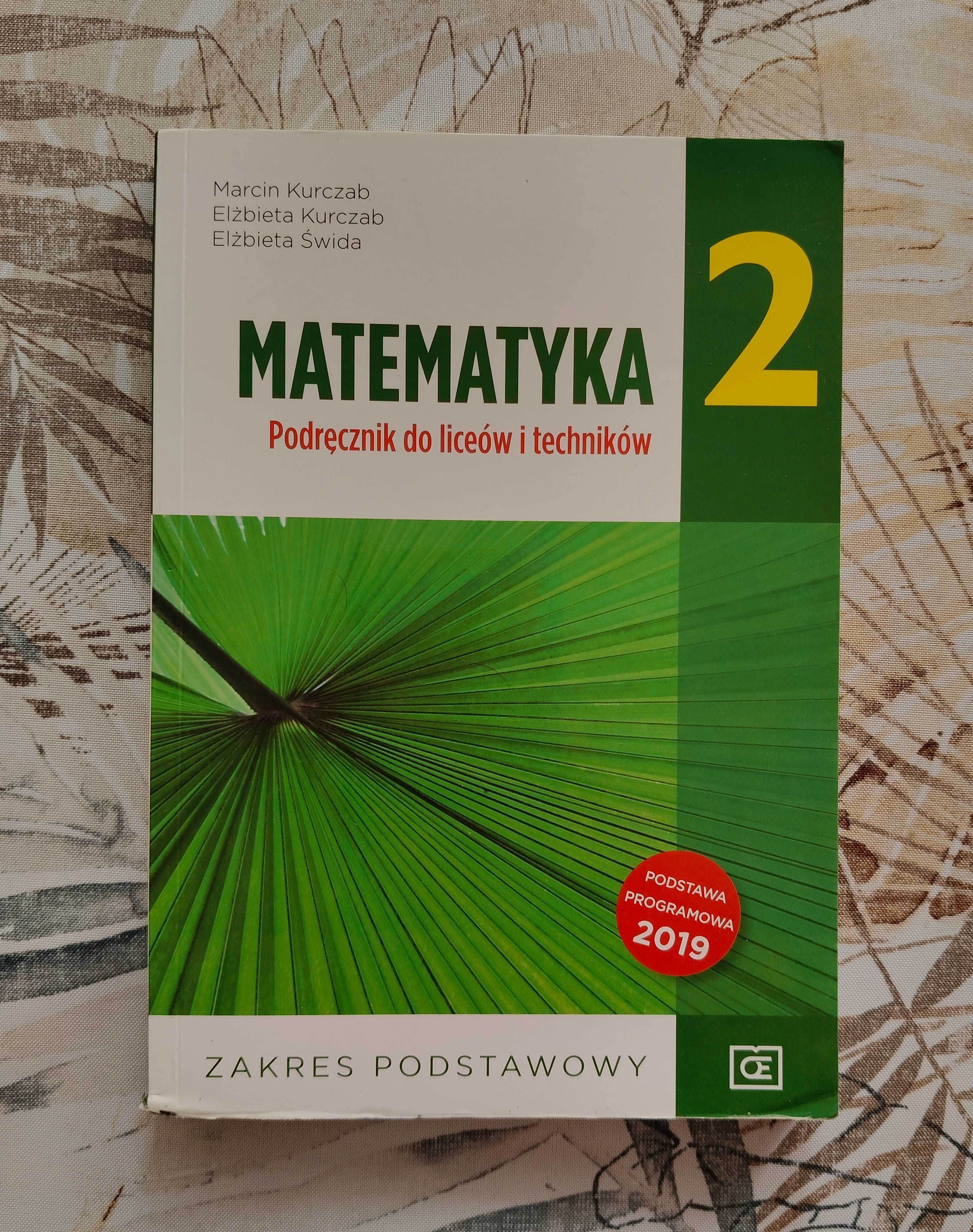 Podręcznik do matematyki dla II klasy liceum i technikum