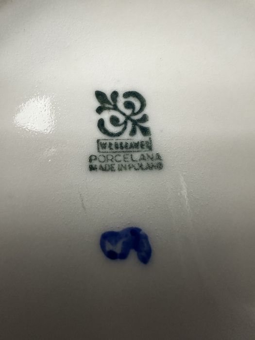 Bulionówki Woclawek kobalt + złoto