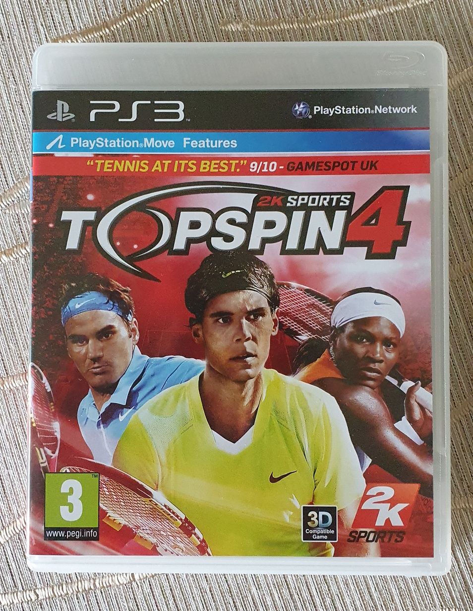 Jogo Ps3 Topspin 4