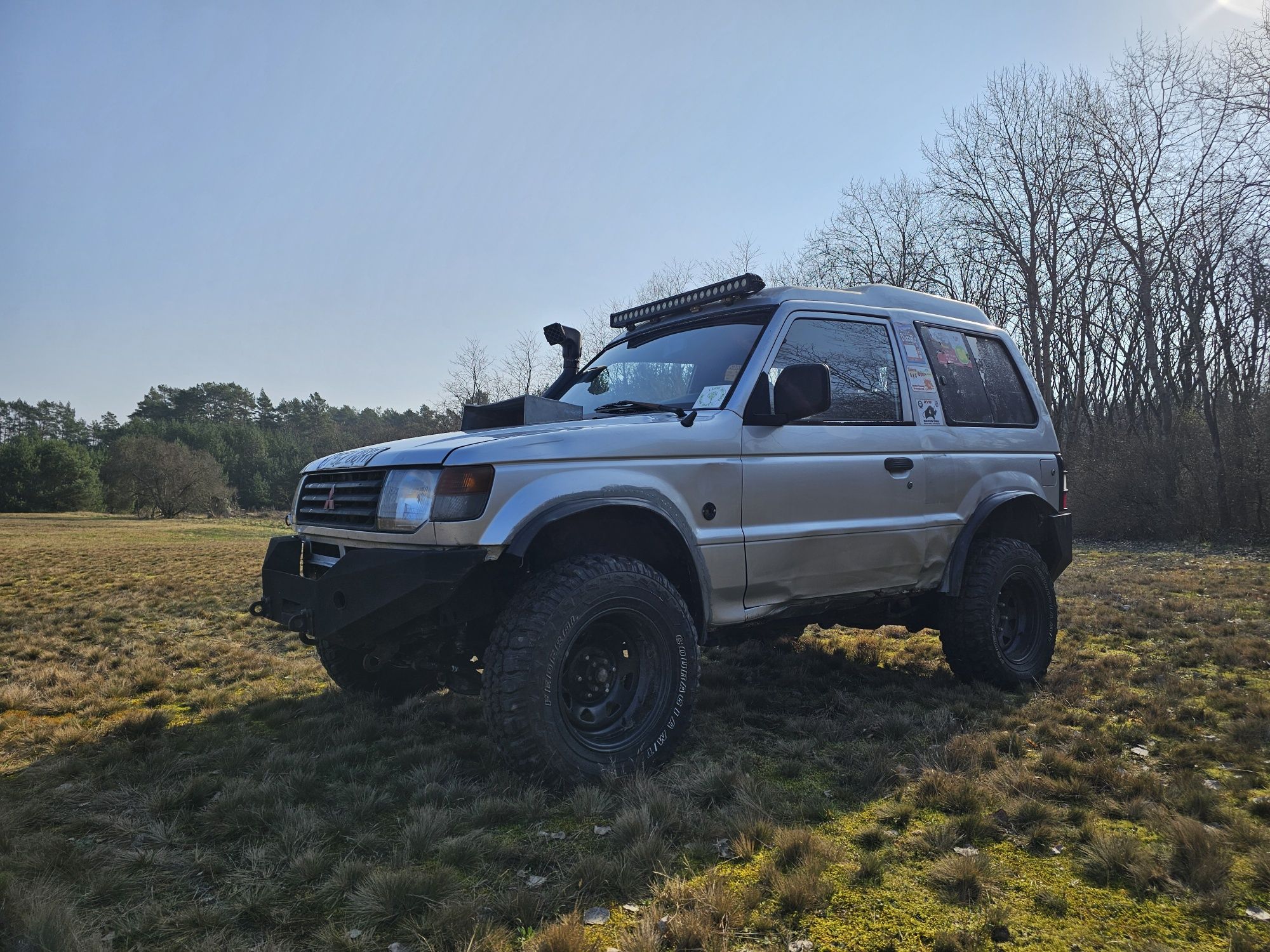 Mitsubishi Pajero 2 II 2.5tdi SS modyfikacja turbo lift zawieszenia