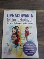 Opracowania lektur szkolnych dla klas 7-8 szkola podstawowa.