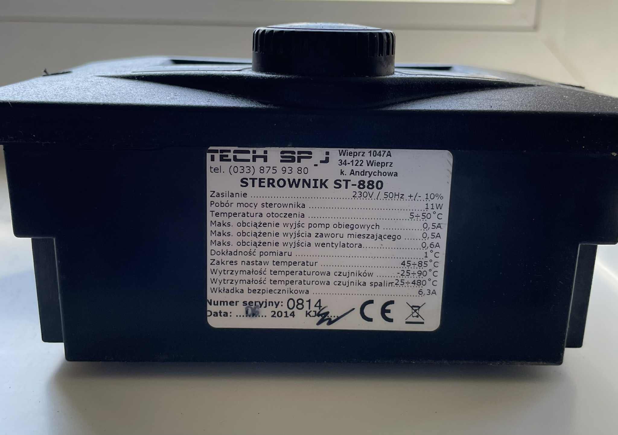 Sterownik TECH ST-880 zPID Krzaczek - stan idealny!