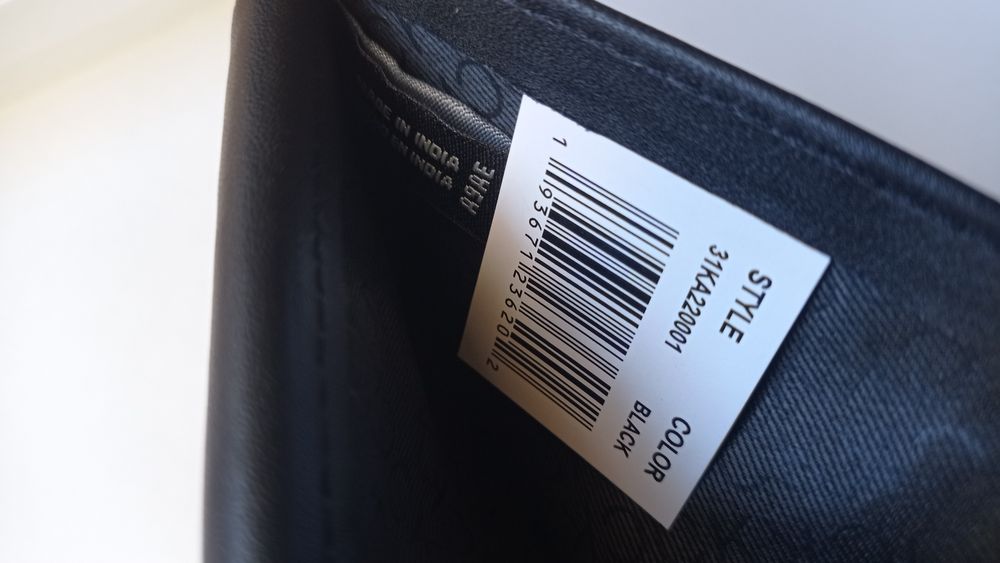 Calvin Klein portfel męski skórzany.