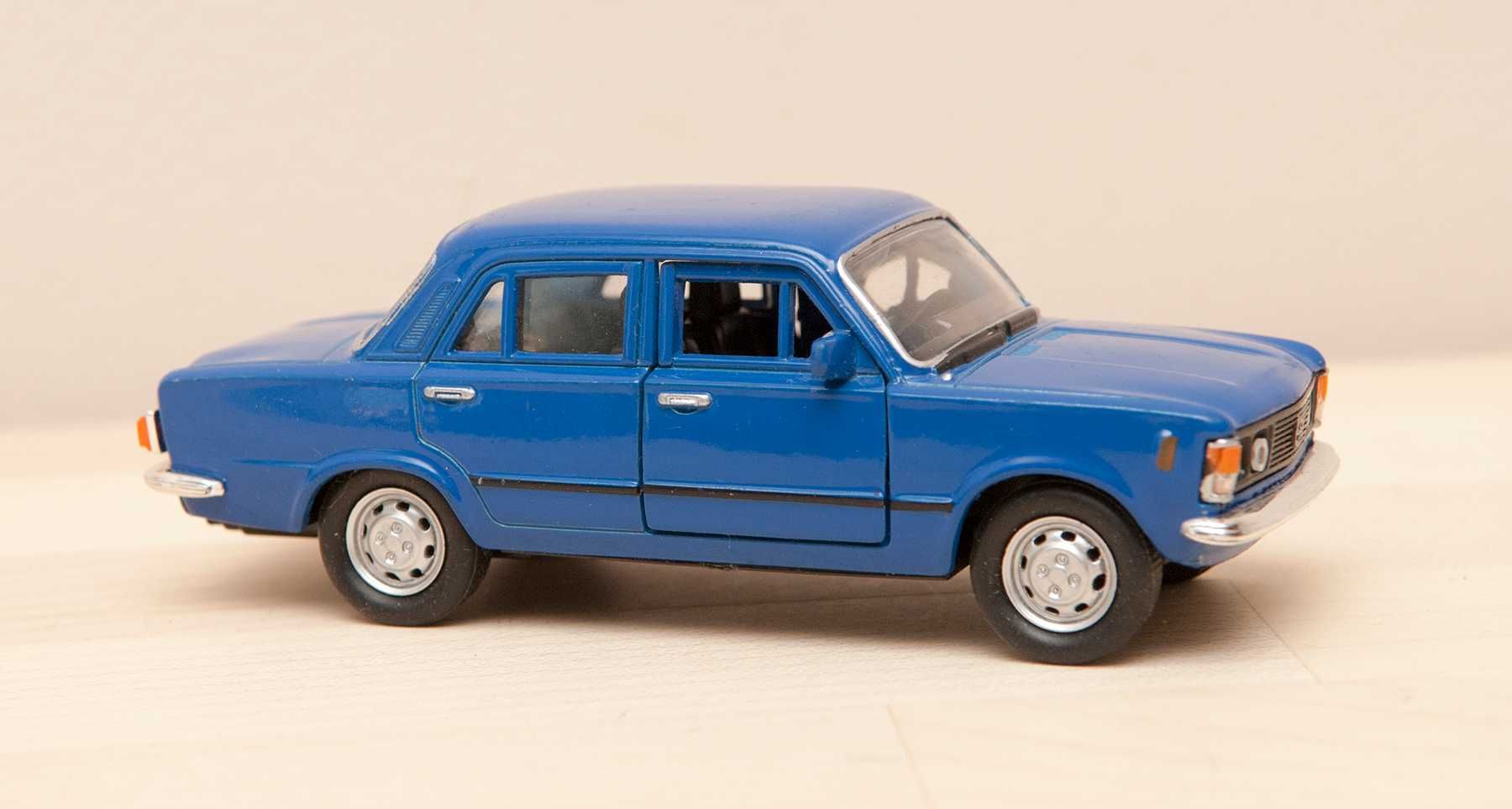 Model samochodu Fiat 125p metalowy 1/34 1/39 Welly