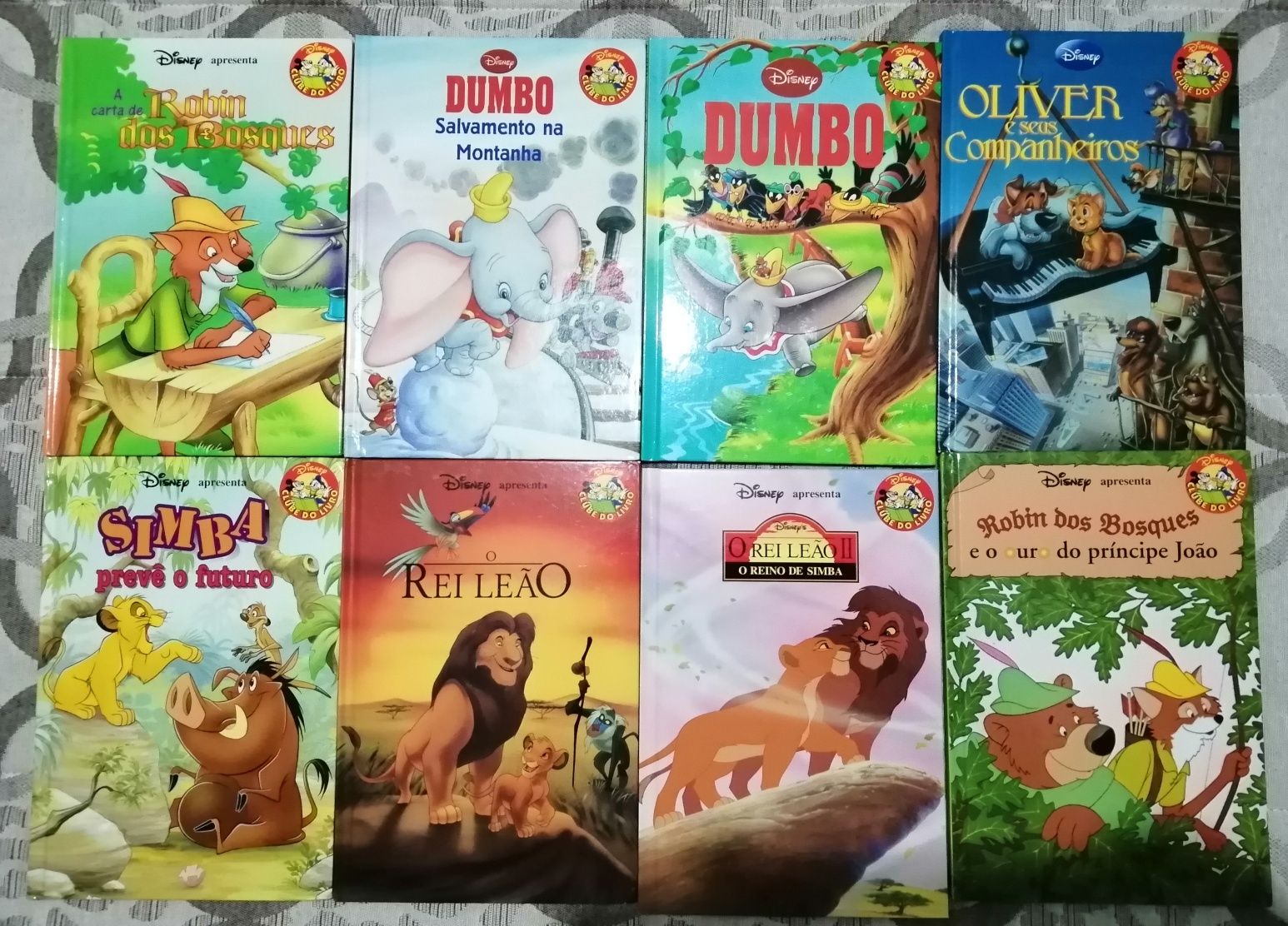 Livros Disney como novos