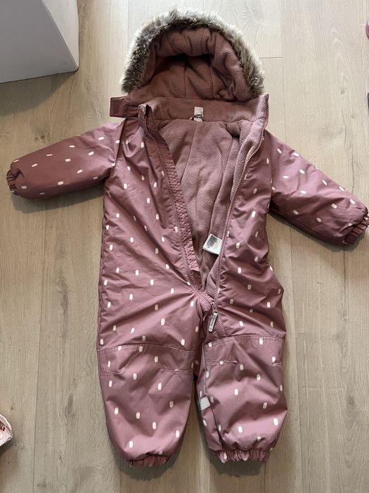 Kombinezon H&M ciepły, zimowy 92cm