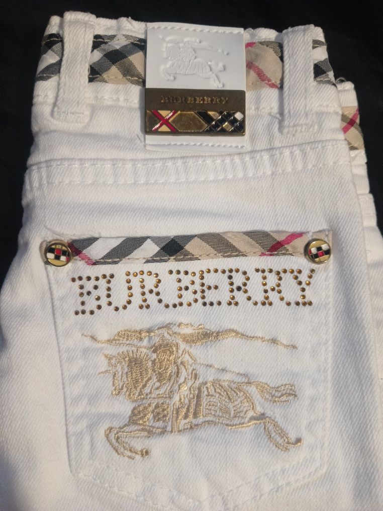 Spodnie dziewczęce Burberry 110/116