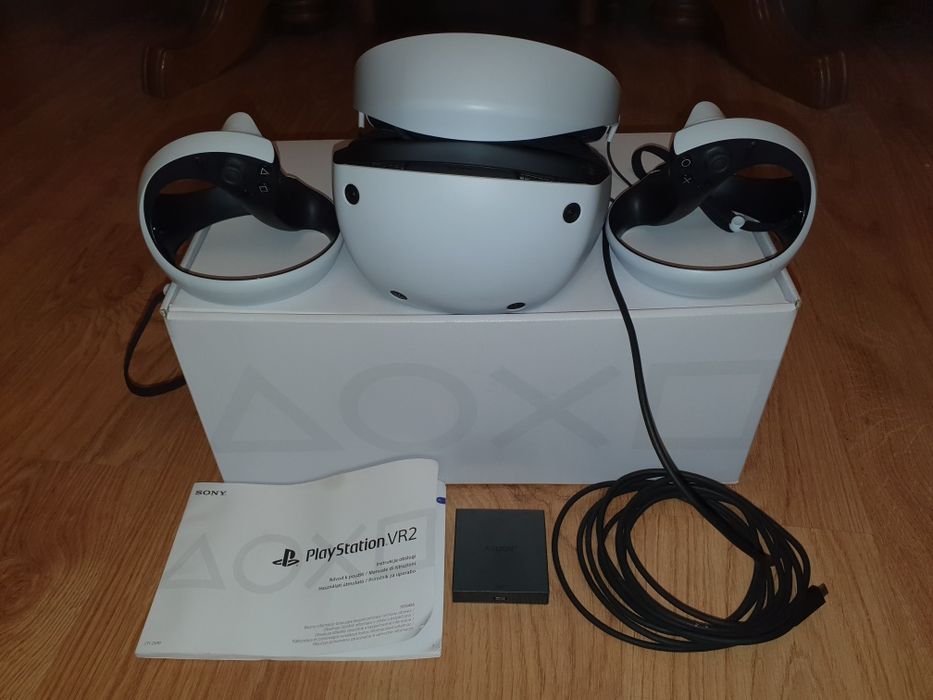 Okulary PS VR2 PS5 + moduł do podłączenia pod PC – stan idealny!