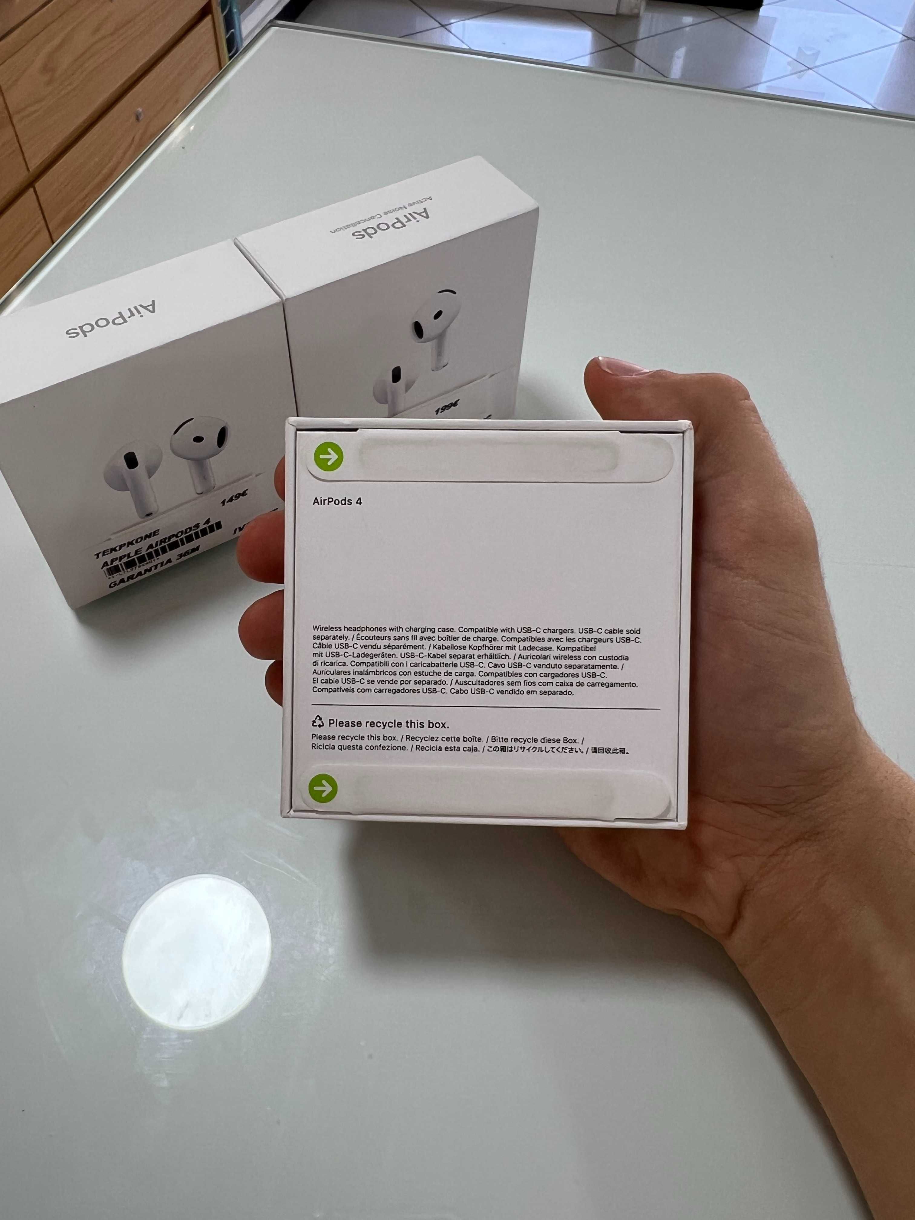 AIR PODS 4ª GERAÇÃO NOVOS SELADOS
