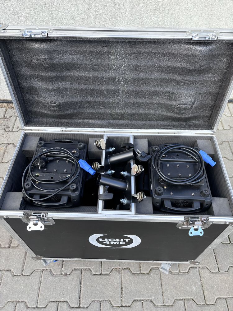 Light4Me Venom Ring Beam + case + mocowanie na statyw  głowy ruchome