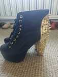 Habana lasy x Jeffrey Campbell sznurowane botki
