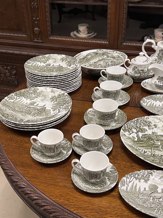 Сервіз Вінтажний Фарфоровий «Країна Шекспіра", Ridgway..Англія