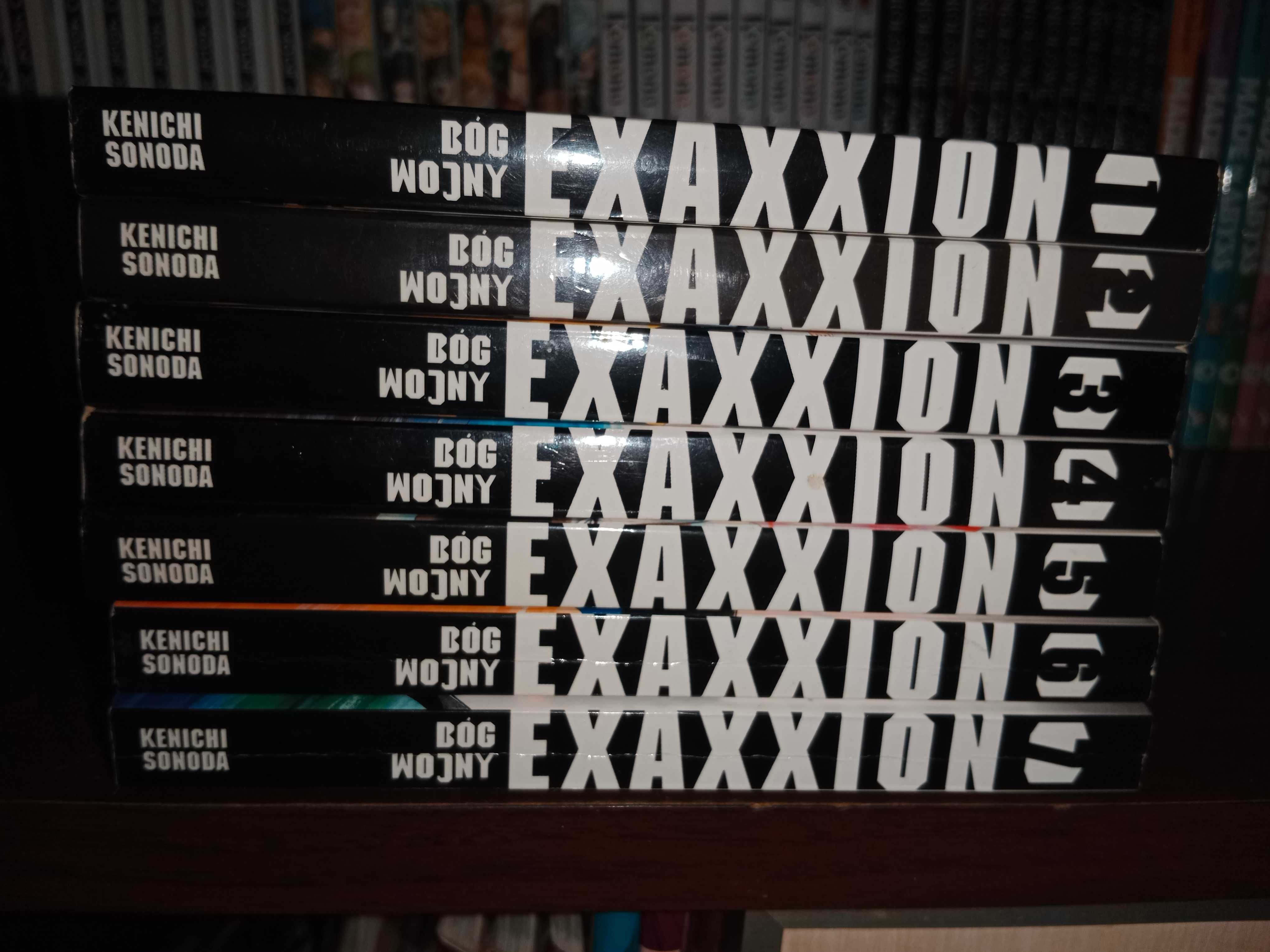Manga Exaxxion Bóg Wojny - 7 tomów od wydawnictwa Egmont