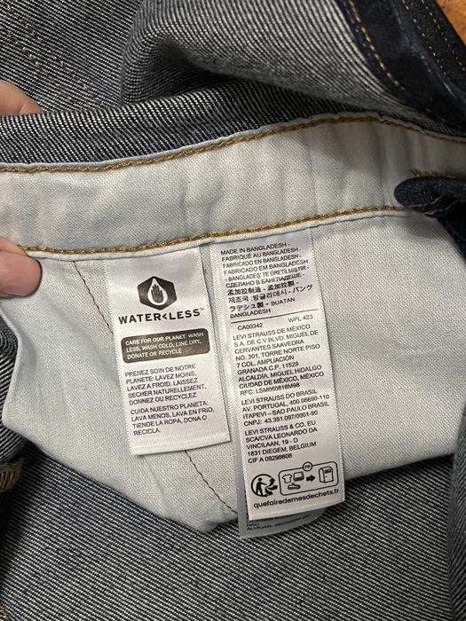 Чоловічий джинсовий комбінезон Levis  півпояс 67см