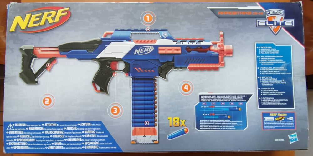 Nerf N-Strike Elite Rapidstrike CS-18 A3901
