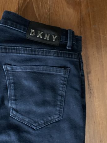 dżinsy spodnie ruRKI DKNY  28