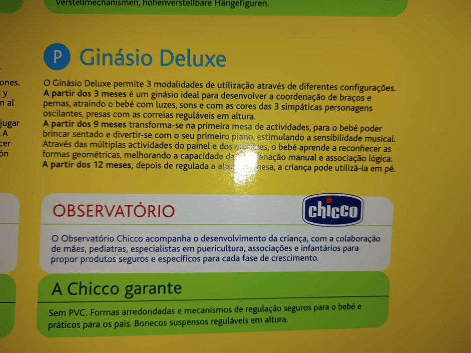 Ginásio delluxe 3 em 1