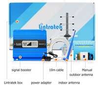 Репитер усилитель Lintratek KW13A, підсилювач мобільного звязку