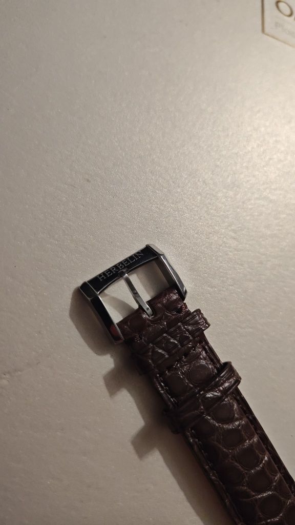 Zegarek męski klasyk Herbelin Automatic France Swiss Garniturowiec