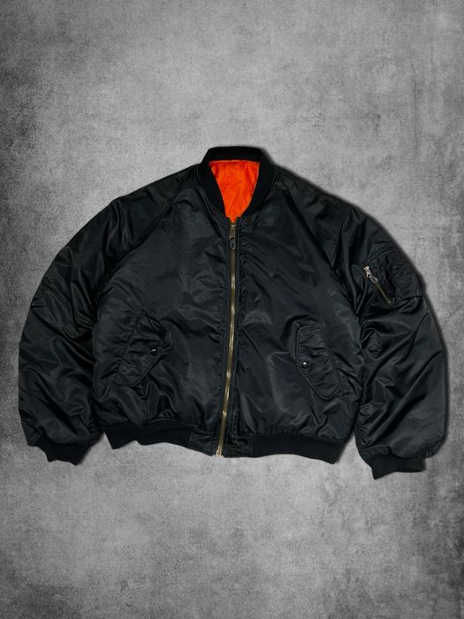 Зимовий Бомбер Vintage Bomber Jacket / ma-1 cwu alpha industries