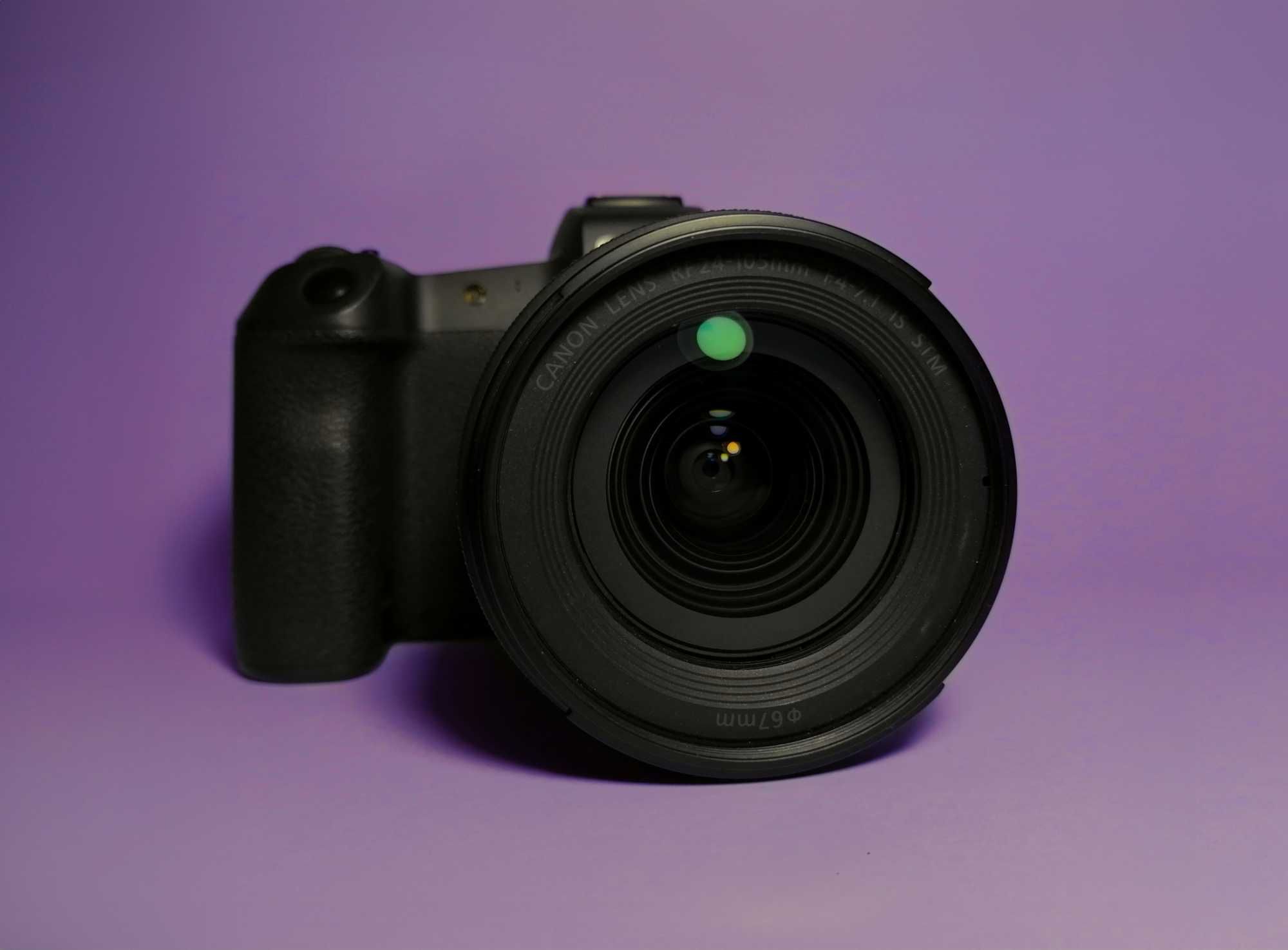 Canon EOS R z Obiektywem RF 24-105mm Kompletny Zestaw Stan BDB
