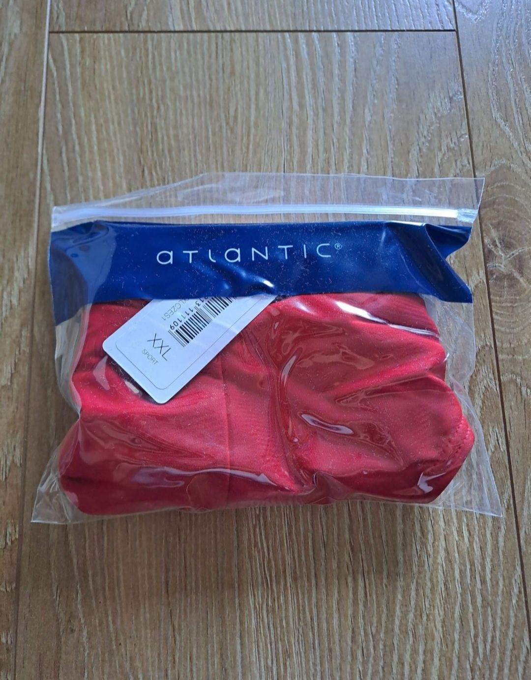 2+1 Kąpielówki męskie Atlantic, rozmiar XXL, kolor czerwony