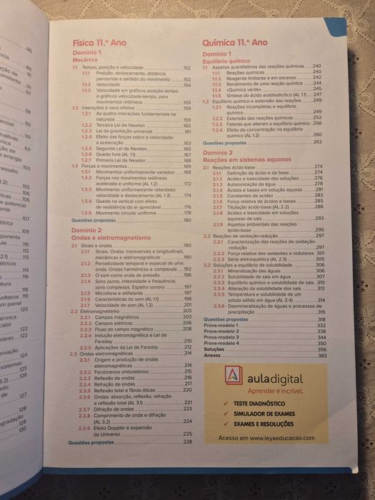 Apostila Exame Nacional Física e Química 11º ano