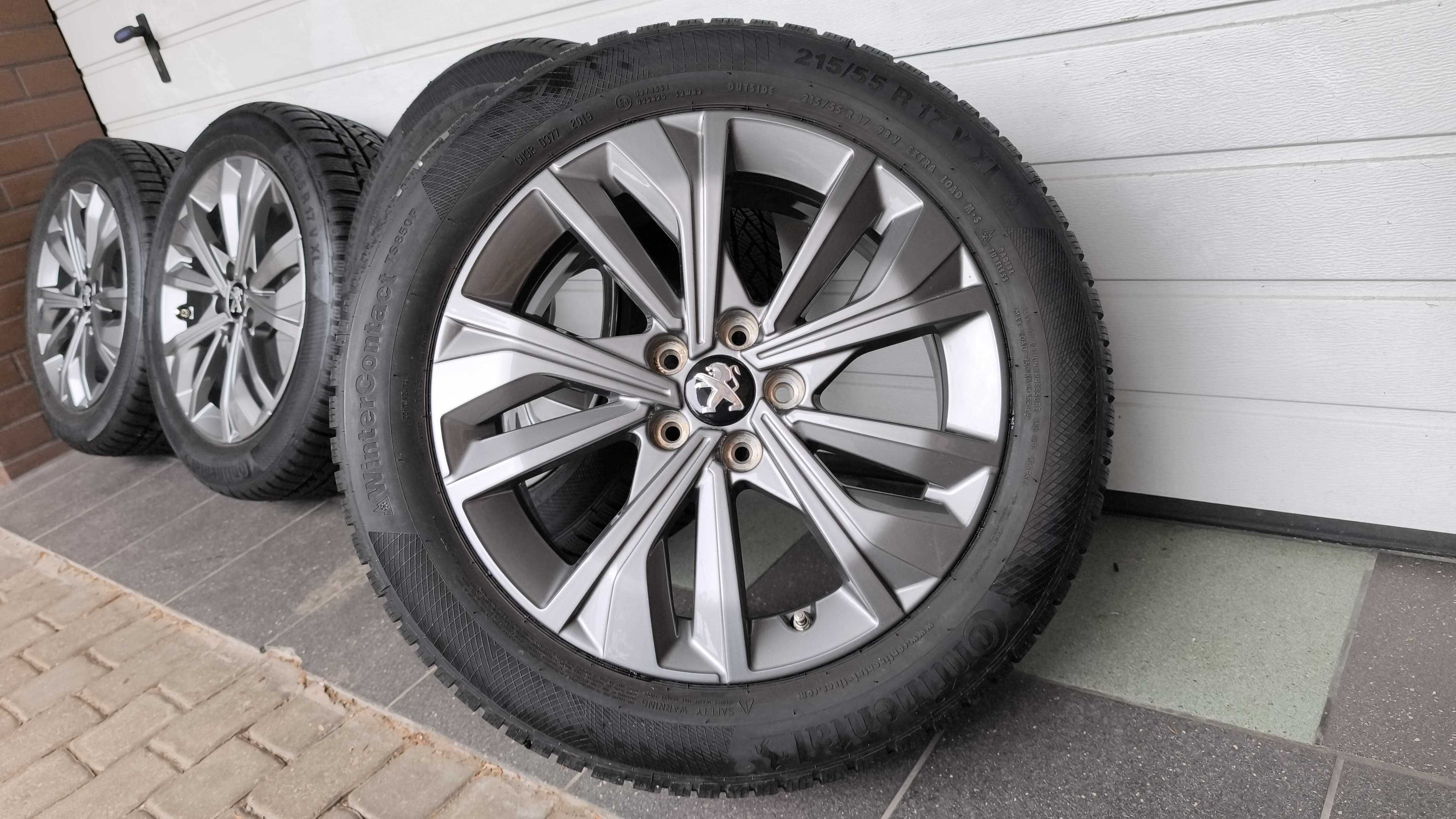 Koła Peugeot 508 II Citroen 17'' 5x108 opony zima 215/55/17  (OL1934)
