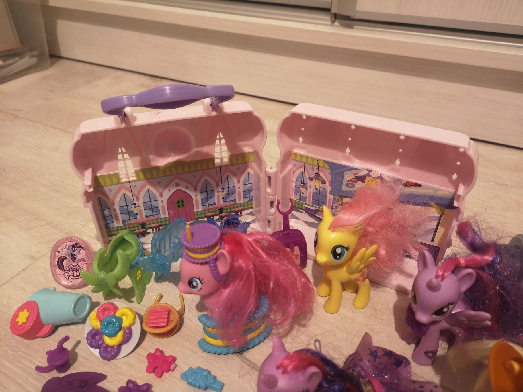 My Little Pony duży zestaw + gratisy