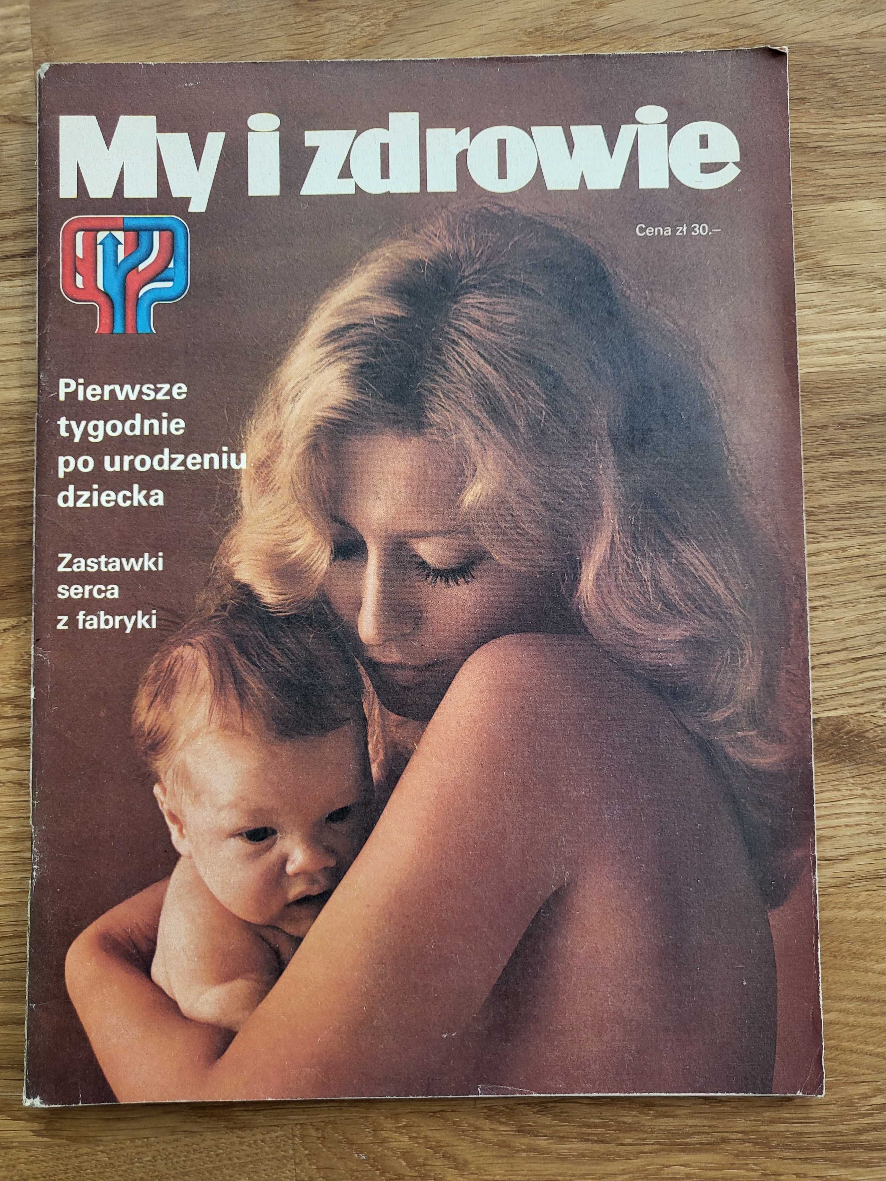 czasopismo MY I ZDROWIE 1977