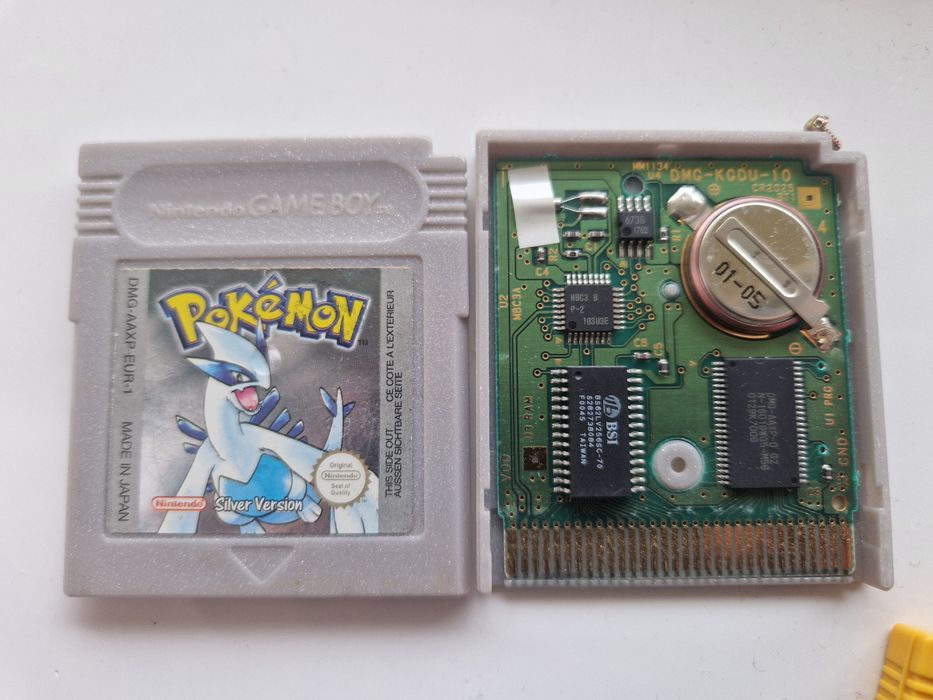 Pokemon Silver na Nintendo Gameboy