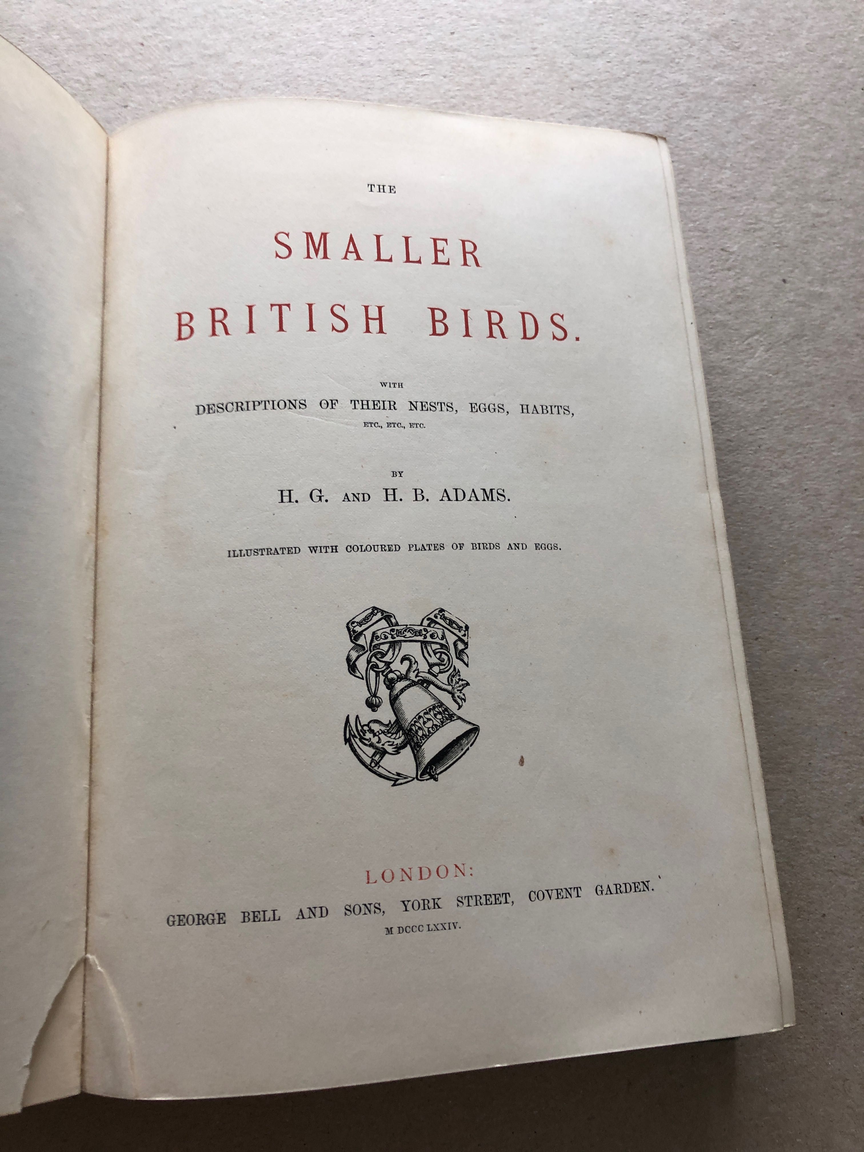 The Smaller British Birds.