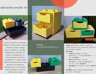 Organizer na biurko - BrickOrganizer 3D