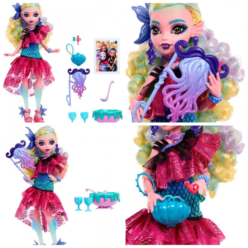 Монстер Хай Дракулаура клео клодін лагуна Monster High lagoona cleo