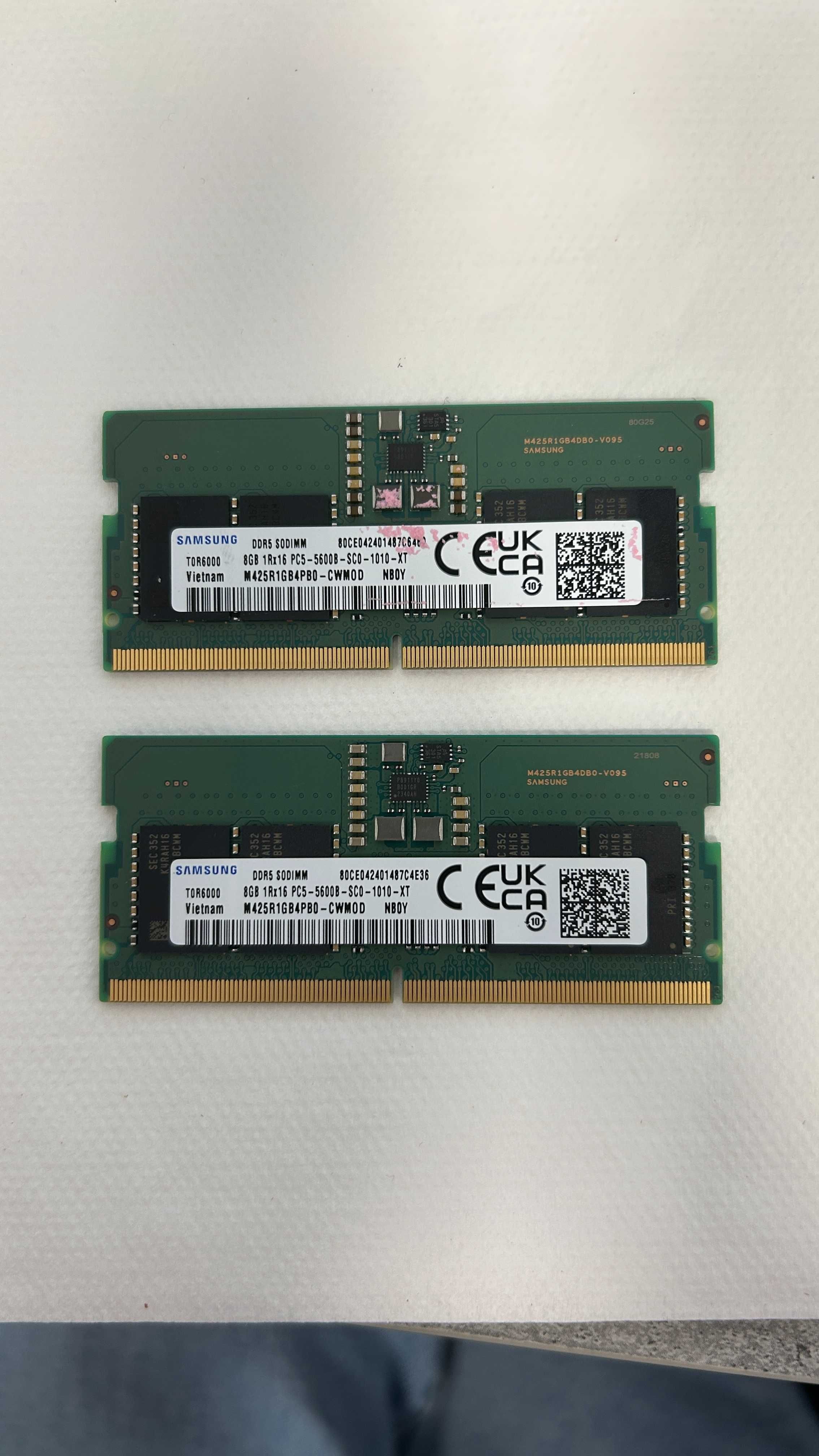 Pamięć RAM 2x8GB / 16GB