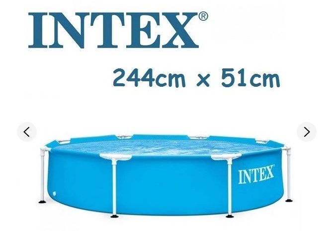 Оригінал Intex Каркасний басейн 28205 Інтекс 244 х 51 см Интекс 1828 л