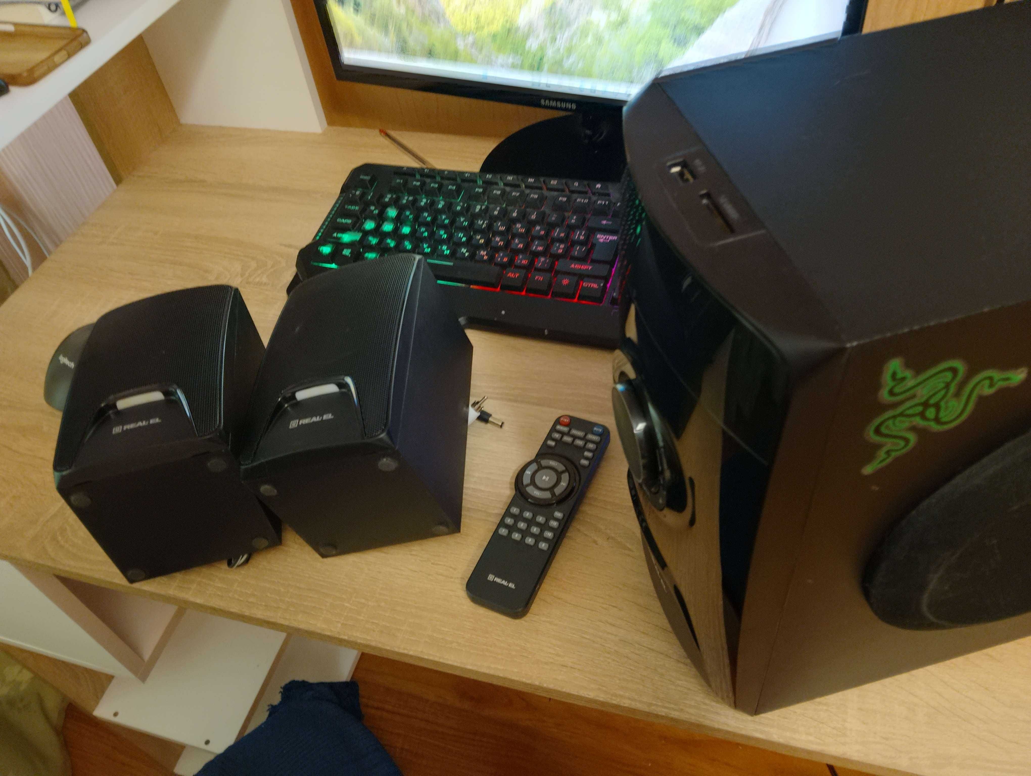 ПК i3-6100 GTX1050TI 16 GB + Монітор Samsung 22 дюйма Full HD + Колонк