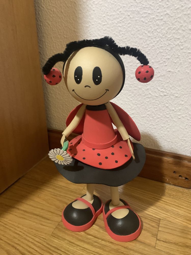 Boneco Joaninha 30 cm