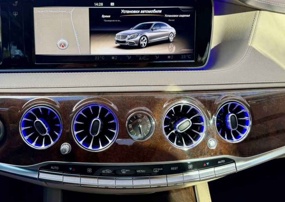 Воздуховоды Mercedes W205 W213 W222 w206 x253 дефлекторы с подсветкой