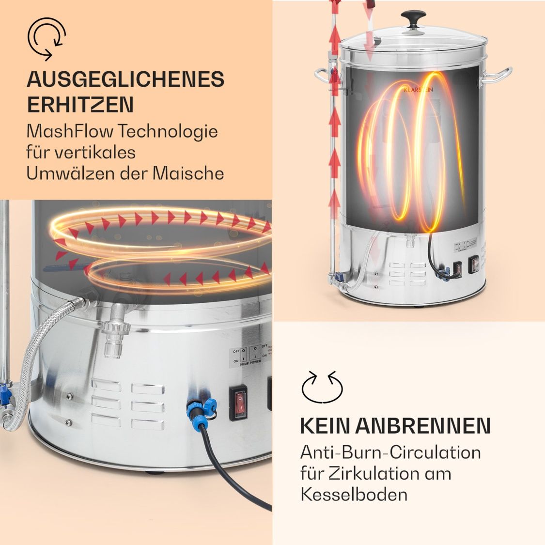 Німецька пивоварня Brauheld Smart 45L,2500W, 100°C пивоварка -30%