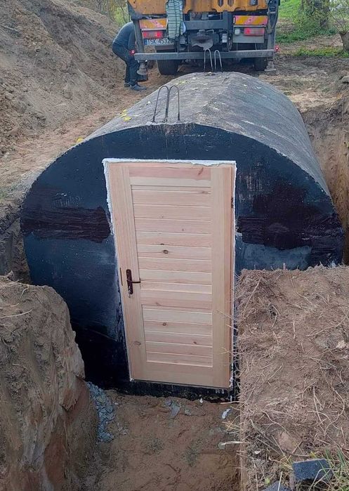 Piwniczka betonowa ziemianka ogrodowa