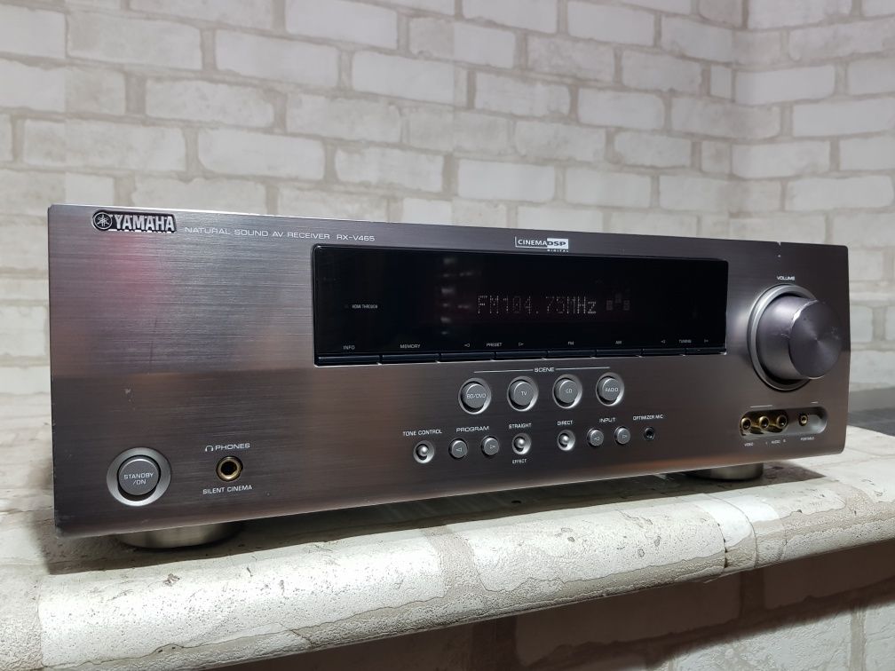 5.1 AV ресивер YAMAHA RX-V465, * 5x105 Вт, HDMI, б/у з Німеччини +2 ц