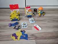 6 Sztuki Minionki Figurki w McDonalds Minionek Happy Meal