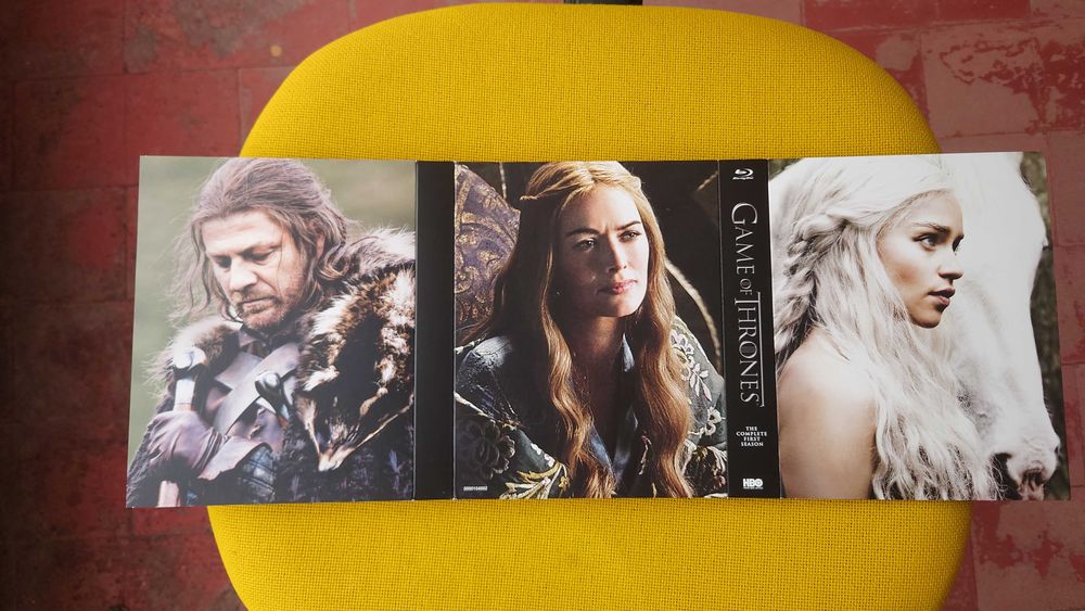 Guerra do Tronos em Blu-Ray : Edição de Coleccionador T1 T2 T3